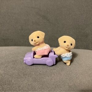 Calico Critters Labrador Twins Set, No Box
